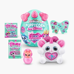 Jucărie de pluș Rainbocorns - cățeluș s3 (surpriză), +3 ani