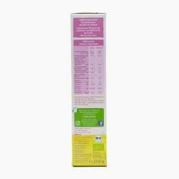 Musli junior BIO cu cereale și fructe pentru copii, +10 luni, 250g