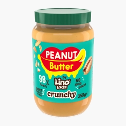 Cremă tartinabilă de arahide Crunchy, fără zahăr adăugat 350g