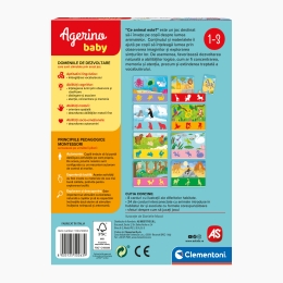 Joc Baby Montessori "Ce animal este?"
