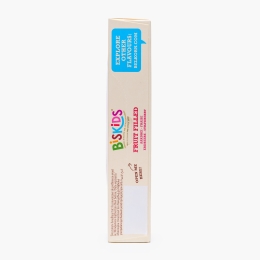 Biscuiți ECO pentru copii, cu umplutură de căpșuni, fără zahăr, +36 luni, 120g