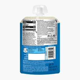 Piure natural de măr, banană și morcov, +6 luni, 150g