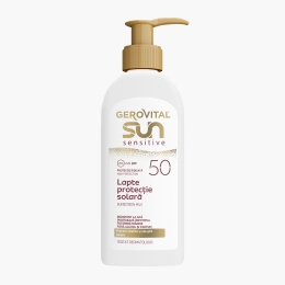 Lapte protecție solară Sensitive SPF50 200ml