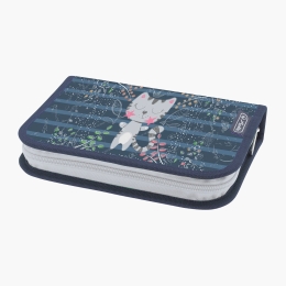 Penar cu model Chill Cat, 2 clape, echipat cu 34 piese, 13.5 x 19.5 x 3.5 cm