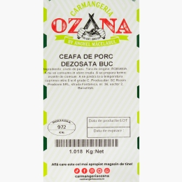 Ceafă de porc fără os 1kg