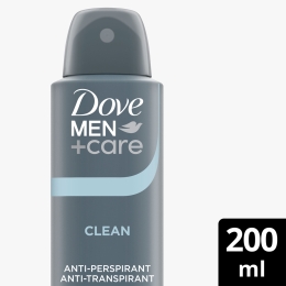 Antiperspirant spray Men+care Gentle Clean Comfort 200ml