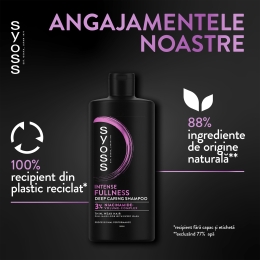 Șampon Intense Fullness pentru păr subțire și lipsit de volum 440ml