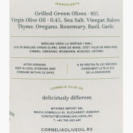Măsline verzi grill cu mirodenii 180g