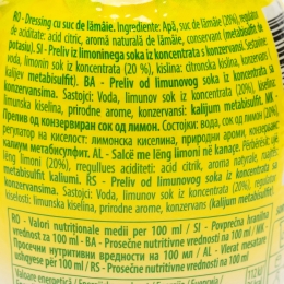 Specialitate pe bază de suc de lămâie 200ml