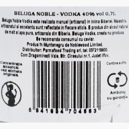 Vodcă Noble 40% alc. 0.7l