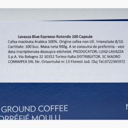 Blue Espresso Rotondo, 100 băuturi, capsule cafea 