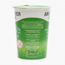 Iaurt natur eco 1.8% grăsime 500g