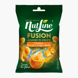 Arahide în crustă cu cheddar & brânză cu mucegai albastru Fusion 60g