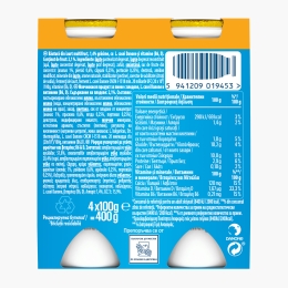 Iaurt de băut multifruct 4x100g