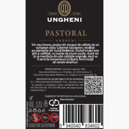 Vin roșu licoros dulce 0.75l