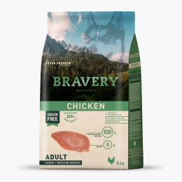 Hrană uscată pentru câini adulți M/L 4kg, cu pui