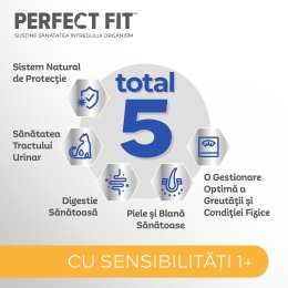 Hrană uscată pentru pisici sensibile adulte, 1.4kg, curcan