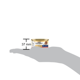 Hrană umedă pentru pisici, mousse, 85g, cu vită 