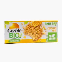 Biscuiți eco cu cereale și miere 132g