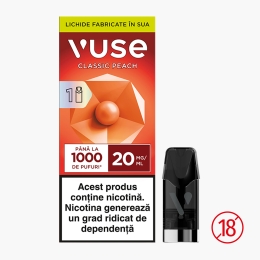 Capsulă pentru țigară electronică Classic Peach 20 mg/ml, 1000 puffs, 1 buc