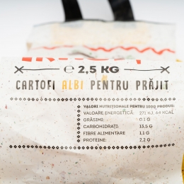 Cartofi albi pentru prăjit 2.5kg