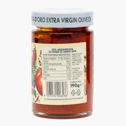 Sos pentru paste cu roșii și ardei iute Sugo all'Arrabbiata 190g