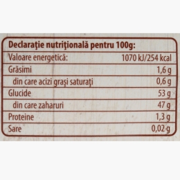 Snack de mere cu vanilie 40g