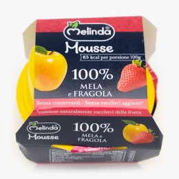 Mousse de mere și căpșuni 200g (2x100g)