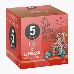 Espresso, 16 băuturi, capsule cafea