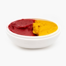 Înghețată italiană artizanală (gelato) vișine + mango(vegan și fără zahăr) 300g