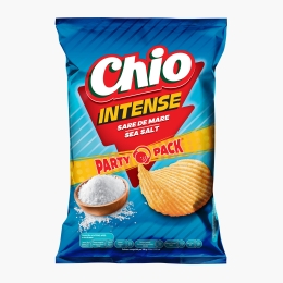 Chipsuri ondulate din cartofi cu sare de mare, Intense 160g