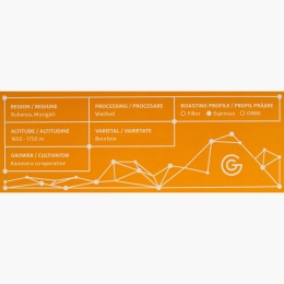 Burundi Kanovera 250g, cafea de specialitate boabe