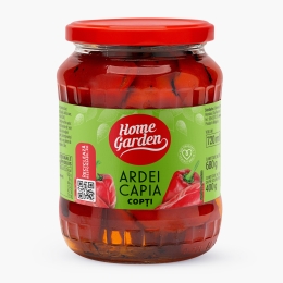 Ardei capia copți în oțet 680g