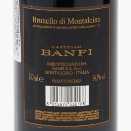 Vin roșu sec Brunello di Montalcino D.O.C.G., 14.5%, 0.75l