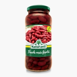 Fasole roșie fiartă 570g