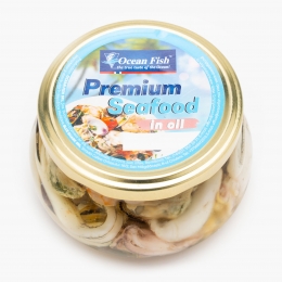 Cocktail fructe de mare în ulei 250g