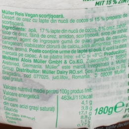 Orez vegan scorțișoară 180g