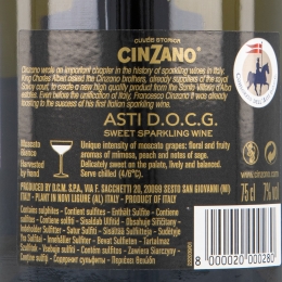 Vin spumant alb dulce Asti 750ml