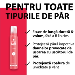 Spumă pentru păr Shine 200ml