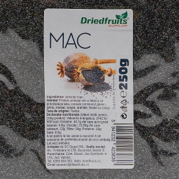 Semințe de mac 250g