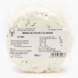 Brânză de covurlui cu mărar 500g