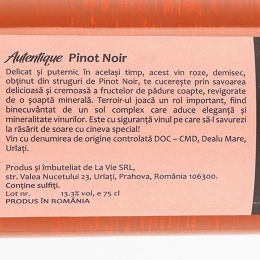 Vin rose sec Autentique, 13.3%, 0.75l