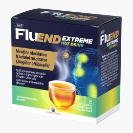 Fluend Extreme Hot Drink 10 plicuri