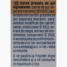 Carne de pui presată 200g