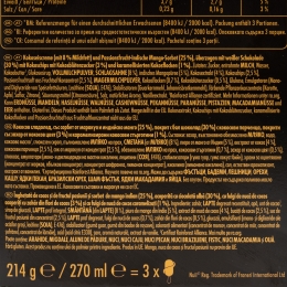 Înghețată de cocos, fructul pasiunii și sorbet de mango indian, 3x71.3g