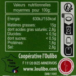 Măslinescu - Măsline verzi Picholine 380g