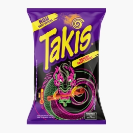 Snacks din porumb cu aromă de chili dulce Dragon Sweet Chilli, 90g