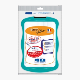 Tablă albă pentru copii Velleda Kids 30x20cm, diverse culori 