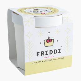 Înghețată cu iaurt și amarena di Cantiano 300ml (250g)