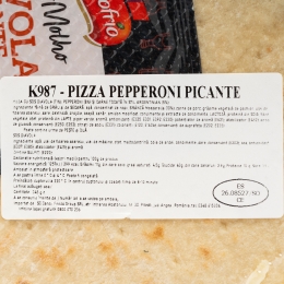 Pizza Pepperoni Picante 345g